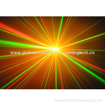 150mW Romantic Star Burst 3W RGB LED Laser, RGY LED Laser Show Projector